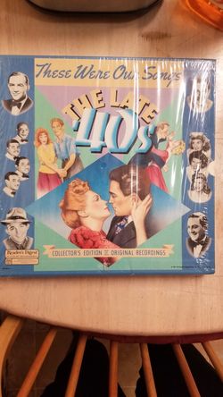 These Were Our Songs The Late 40's 7 Lp Boxed Set
