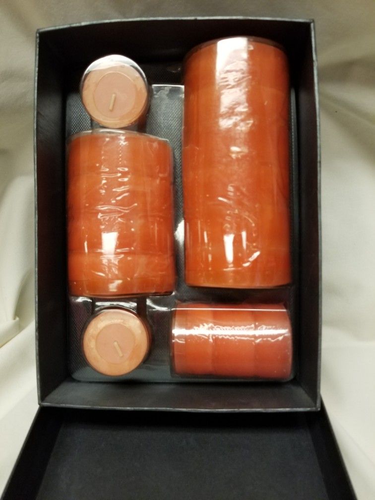 5 Piece Candle Set In Gift Box
