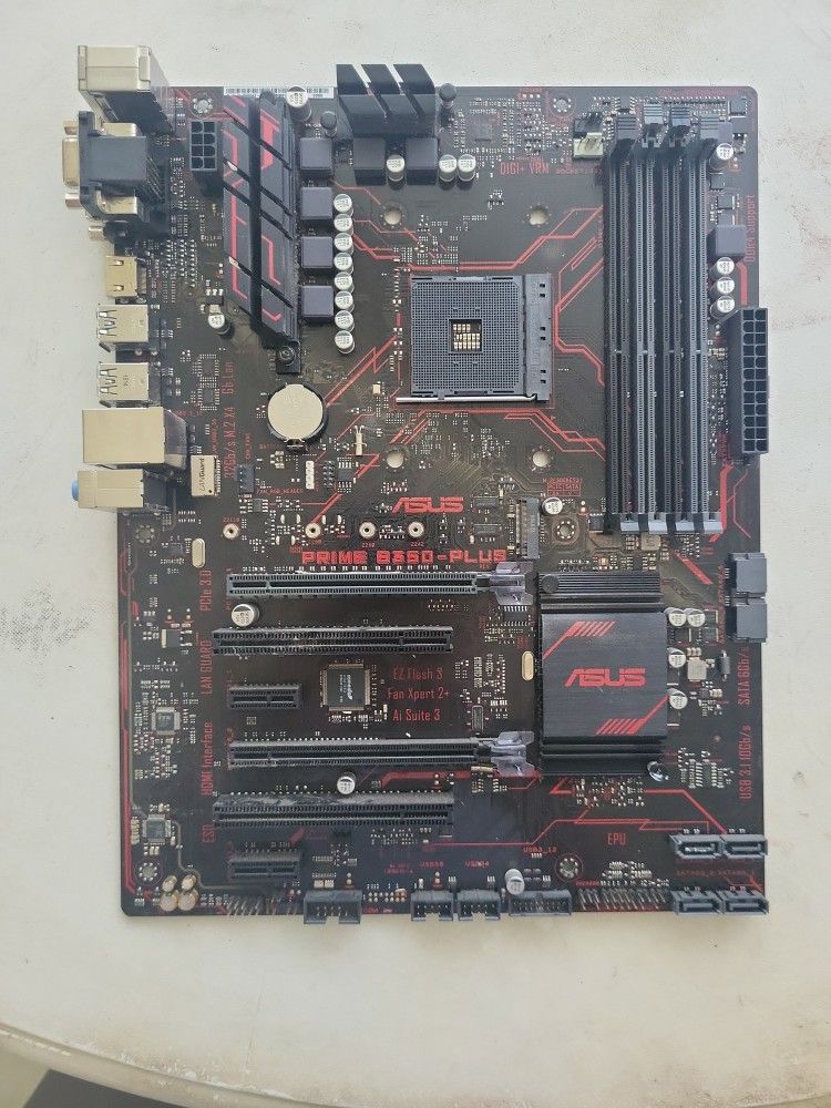 Asus B350-Plus AMD Motherboard