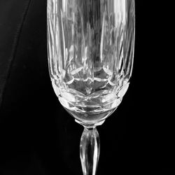 Vintage Crystal Champagne Flutes