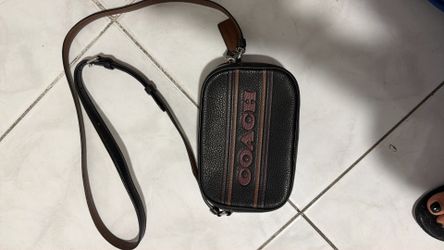 Black coach purse
