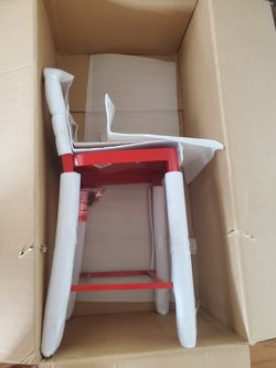 New! Red Counter Stool (Outdoor & Indoor)