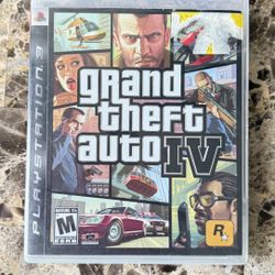 Grand Theft Auto IV PS3