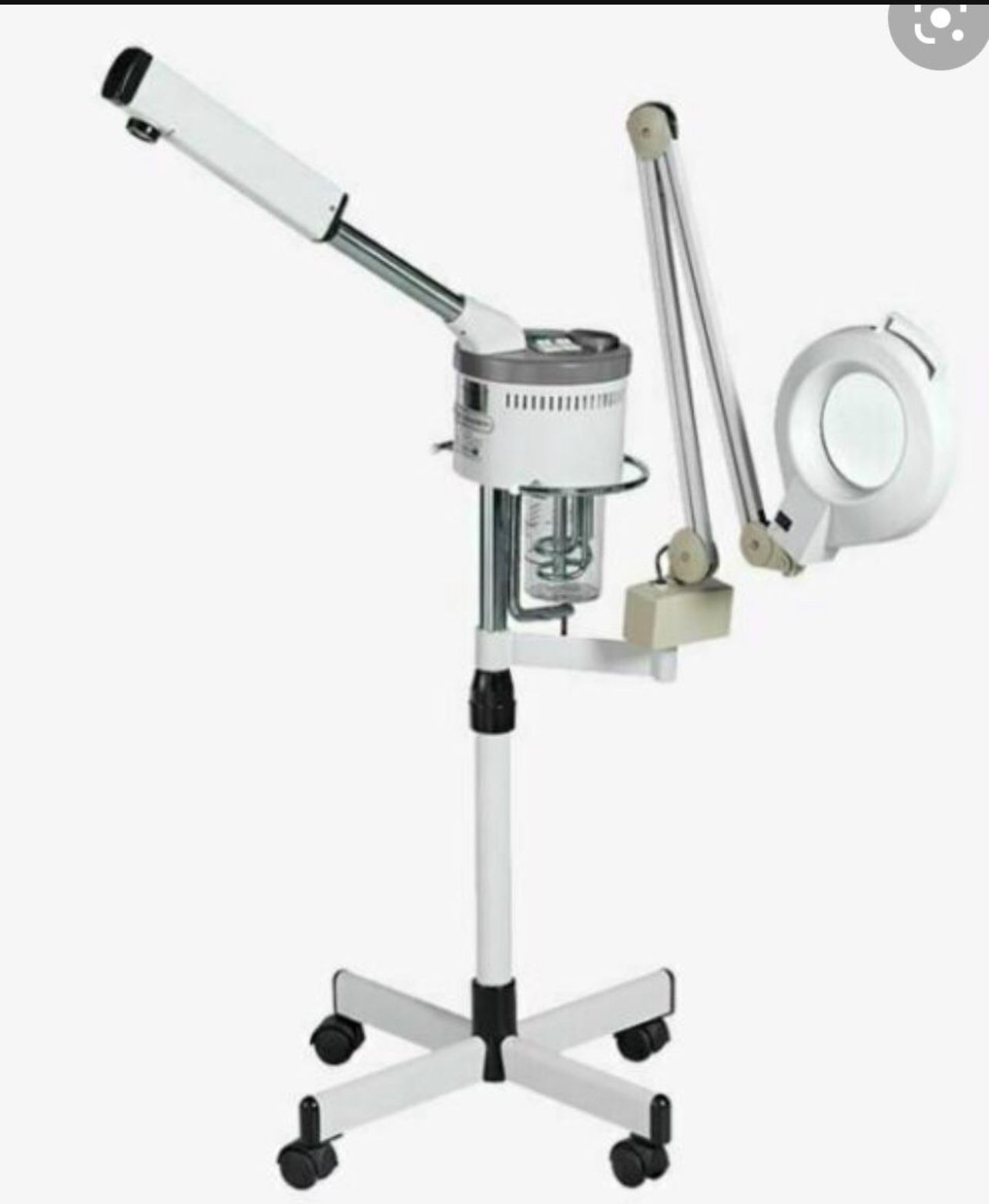 Steamer With Magnifying Lamp