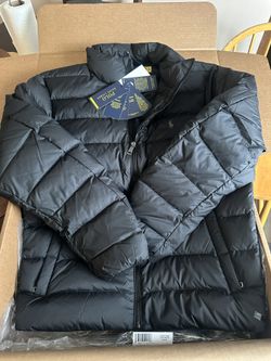 Black Polo Ralph Puffer