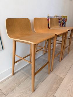 Three Bar stools Anthropologie