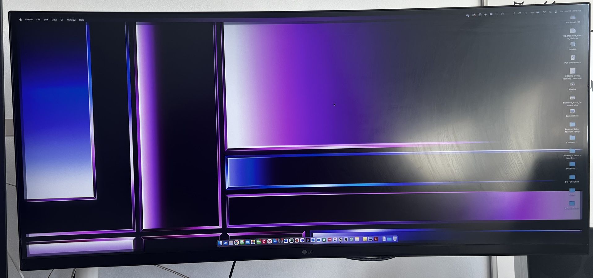 LG 34” Monitor W/ USB-C dock