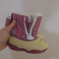 Little Girls Snow Boots Sz 7