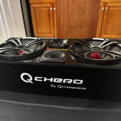 Q-Chero by Q-Power Loaded Speaker Box – Loud – Tested