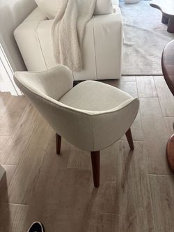 West Elm Dining Table With Set of 2 Chairs