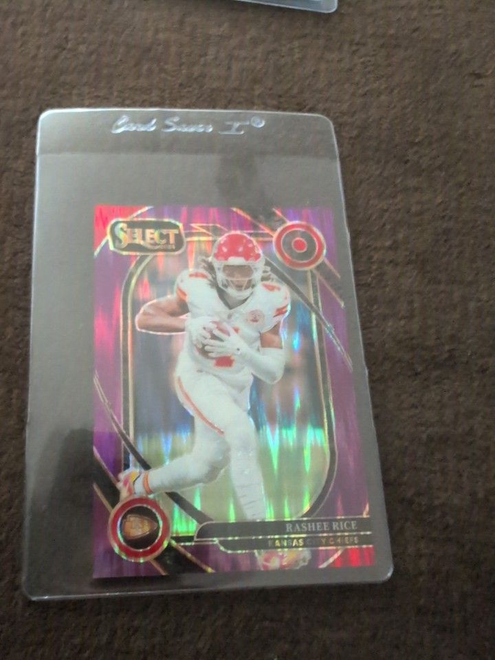 2024 Rashee Rice Purple Shock Numbered To 360