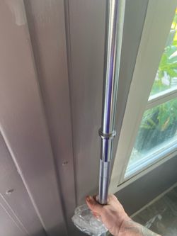 Cash only no Zelle new 5ft standard one inch barbell for standard inch weights plates new in bag 5ft  collar for standard inch weights plates