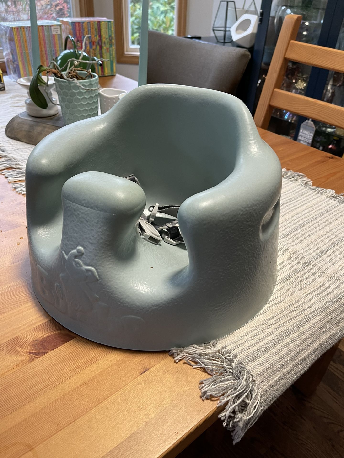 Bumbo Floor Seat (Duck Egg) With Tray