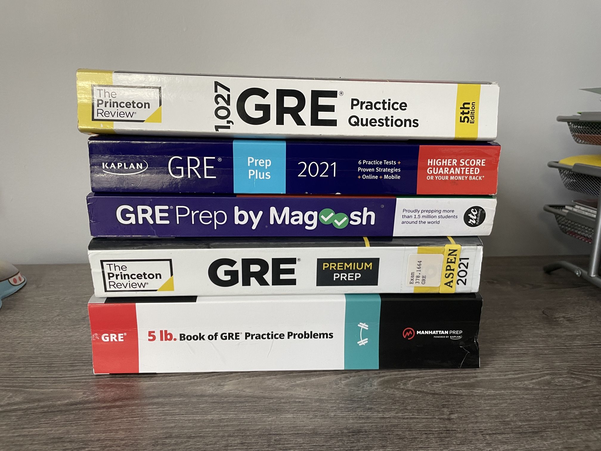 GRE Prep Books ($40 For All)