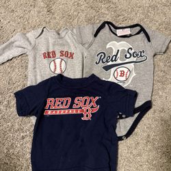 Baby Clothes Redsox Tops