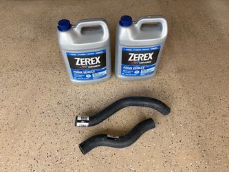 2012 - 2015 Honda civic upper & lower radiator hoses and 2 gallons of Asian antifreeze brand new