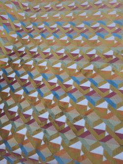 Designer "Geo Wave" Velvet 