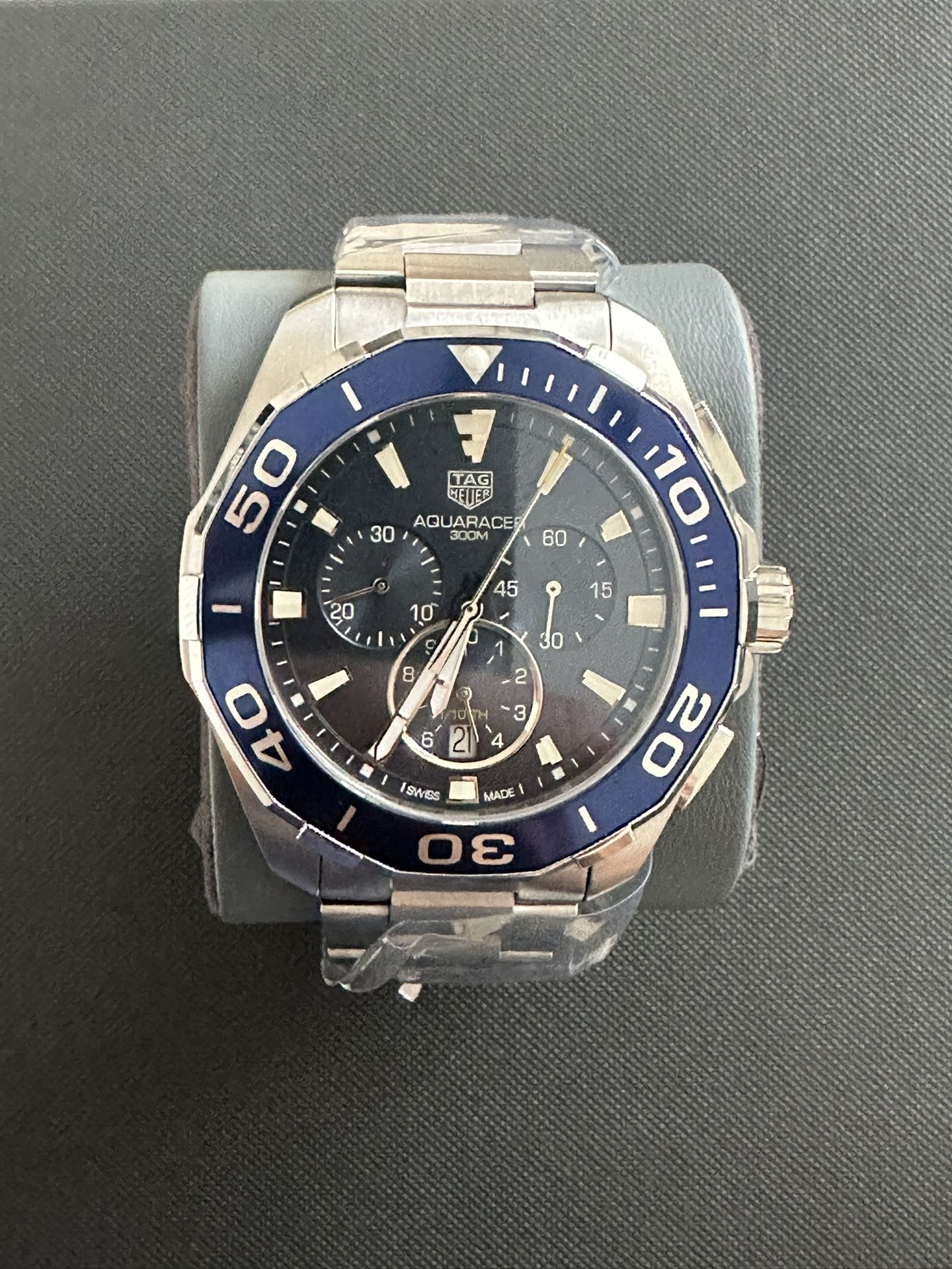 tag heuer aquaracer chronograph 43mm