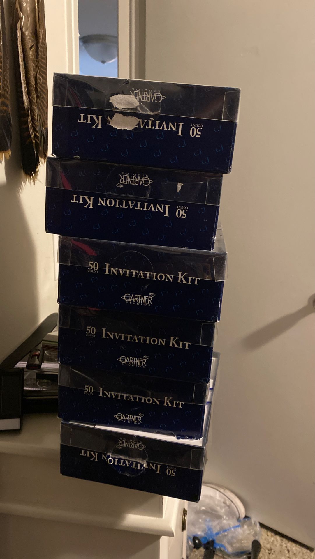 $15 6 boxes of 50 invitation kit