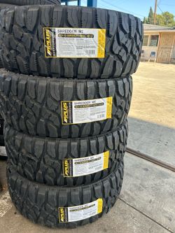 33X 12.50 R20 Lt Aplus Mt Set New tires