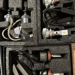 3 Pairs Led/HID Headlight Kit! Fire Sale 🔥 You Can Pick And Choose Any Bulb Size You Want 3 Pairs For $80