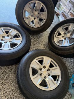 P255/70 R17 Bridgestone Wheel & Tires Set of 4