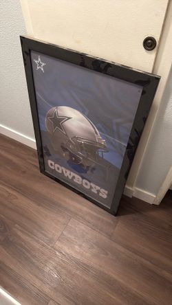 Framed Cowboys Poster 