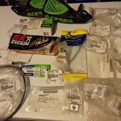 Kawasaki KLX110  Parts Lot Chain Oil Filter Rear Brake Parts 