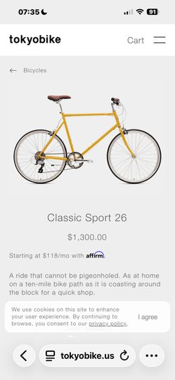 Tokyobike Classic Sport Bicycle