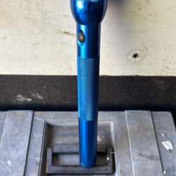 Large Blue Maglight Flashlight