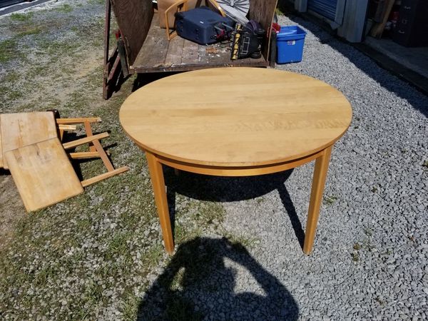 Ikea Jussi Round Kitchen Dining Table 46 64 W Leaf For In Lafayette Ga Offerup Ikea Jussi Round Kitchen Dining Table 46 64 W Leaf