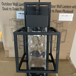 2 Exterior Light Fixtures