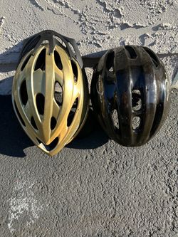 2 Bicycle helmets