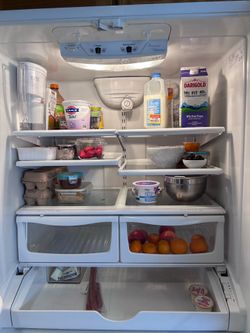 24.8 cu ft. Amana French door refrigerator