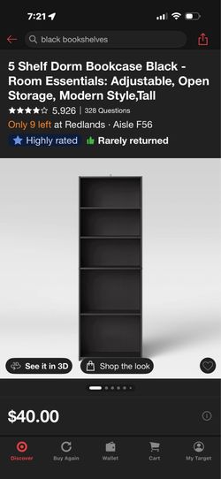 (2) Bookcase/bookshelves