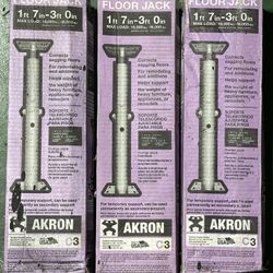 (3)Three - Akron Floor Jack  