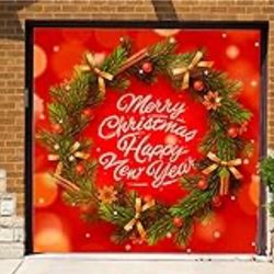 Christmas Garage Door Banner 