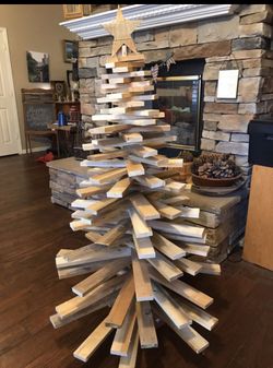 Wooden Christmas Tree