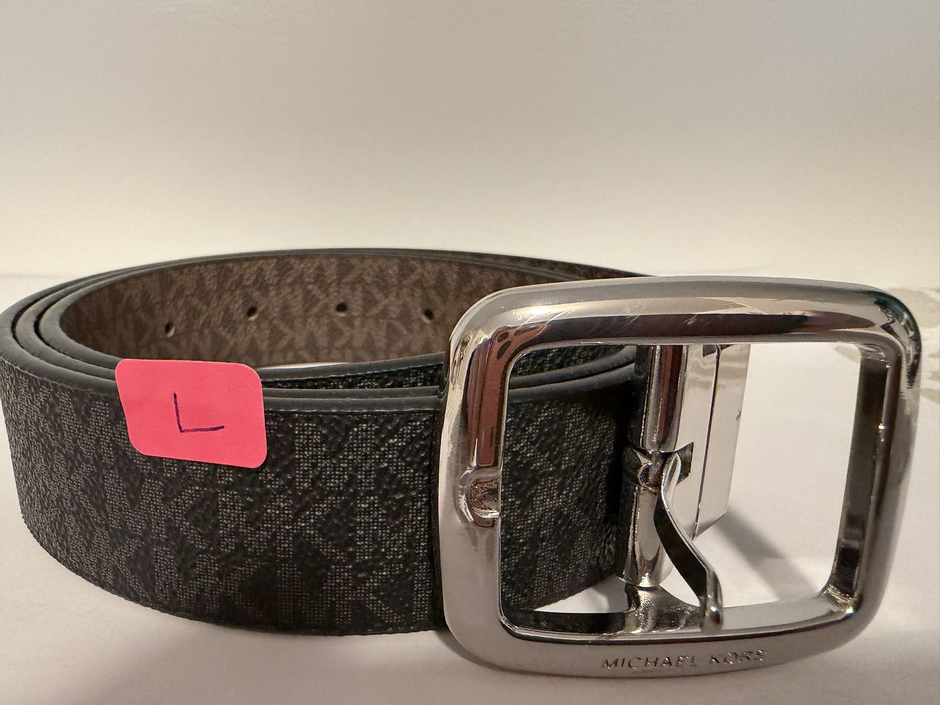 Brand New Women’s Michael Kors Reversible Belt – Size L – Black/Brown