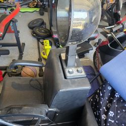 Hair Dryer and Barber Chair
