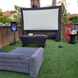 Inflatable Screen / Movie Night (READ DESCRIPTION)