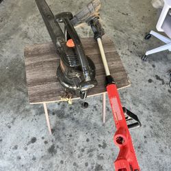 Corded Leaf Blower and Weed Eater
