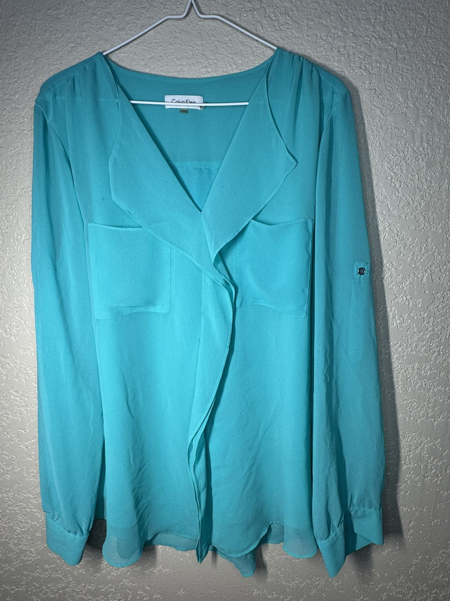 Turquoise Blouse