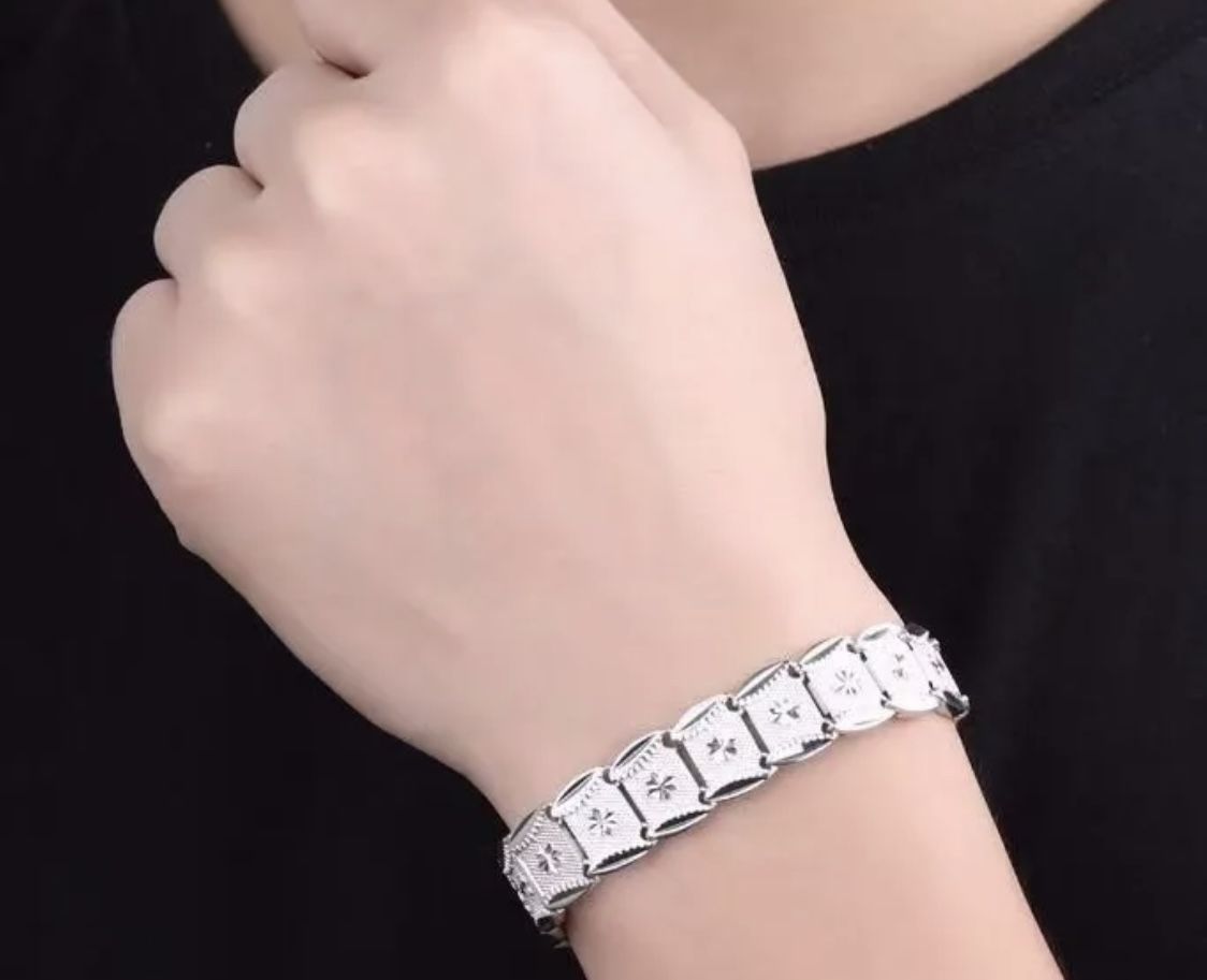 Japanese Boys Silver bracelet