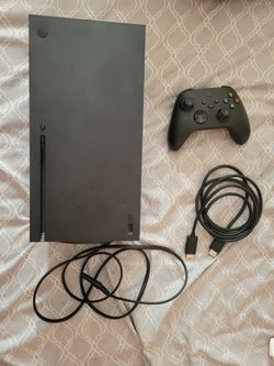 Xbox Series X With Controller And Cables