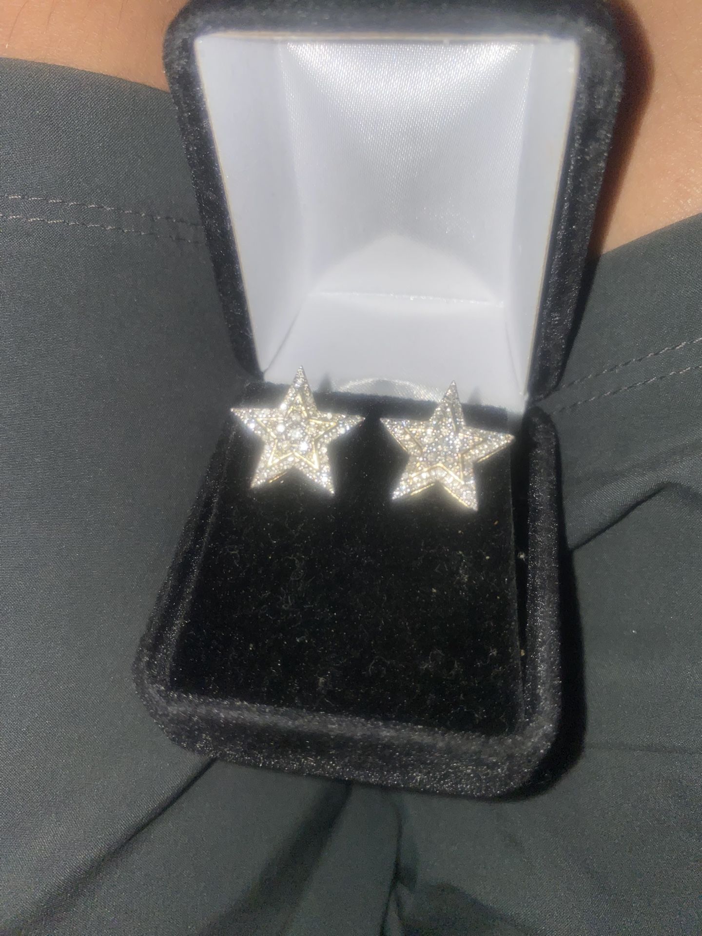 10k Diamond Earrings
