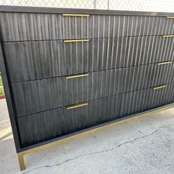 Allmodern Double Wider 8 Drawer Dresser Chest Of Drawers Cabinet.