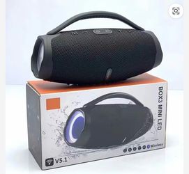 Box3 Mini LED Portable Bluetooth Speaker