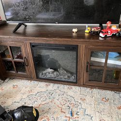 Tv Stand Fire Place