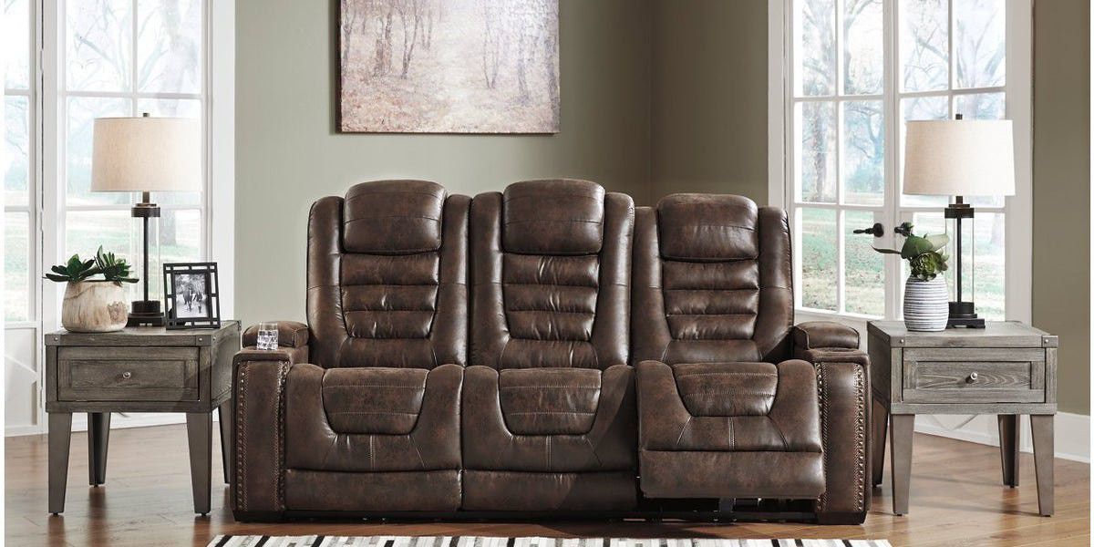 💢ONLY $40 DOWN PAYMENT Game Zone Bark Power Reclining Sofa

by Ashley Furniture

